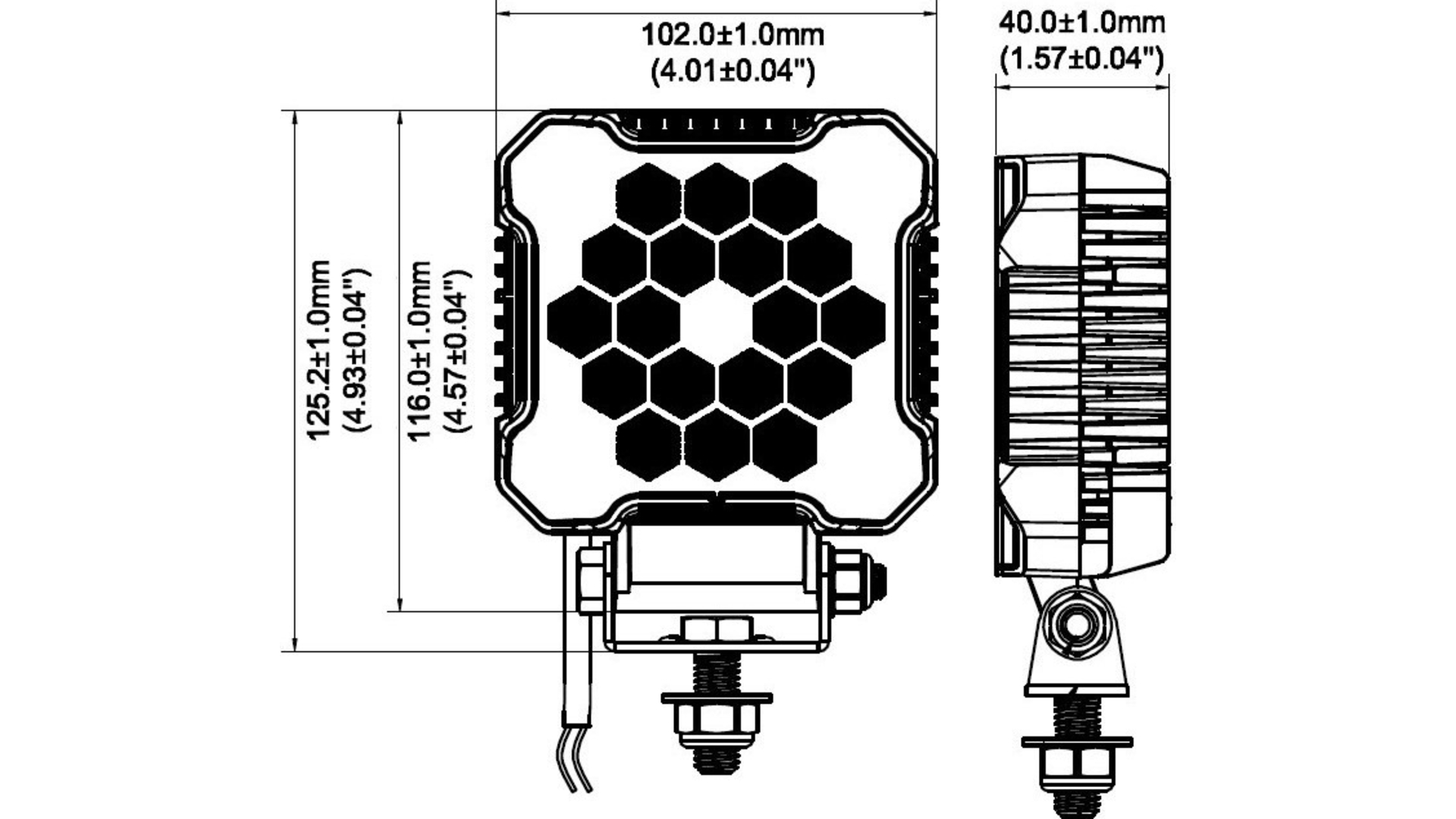 Work Lamp 18 X LED