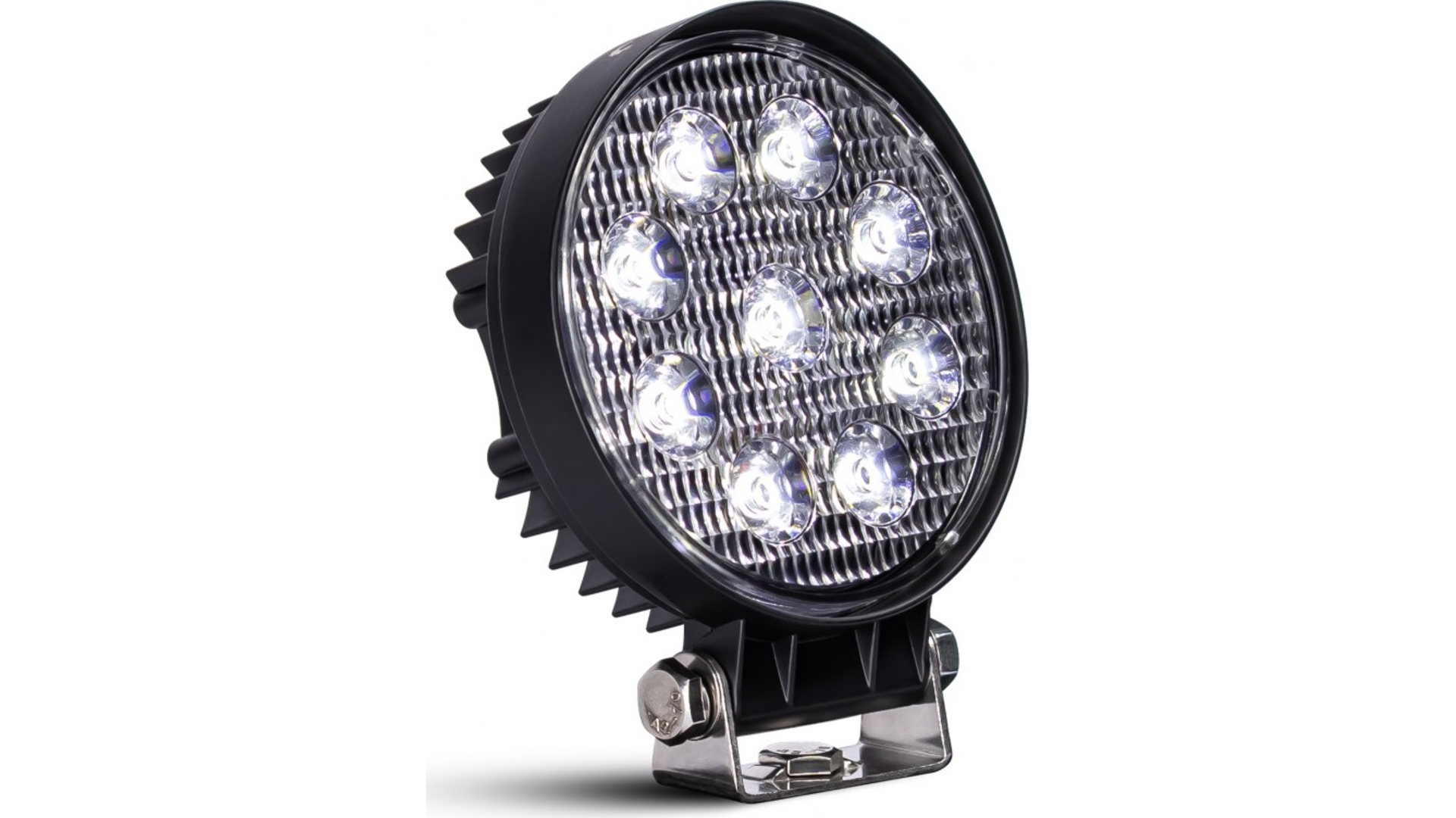 Round Work Lamp 9 X LED