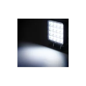 Square Work Lamp 16 X LED With Switch