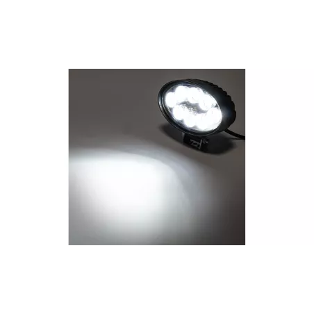 Elliptical Work Lamp 8 X LED
