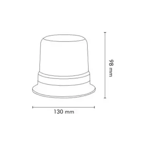 Beacon Lamp 40 X LED Magnet