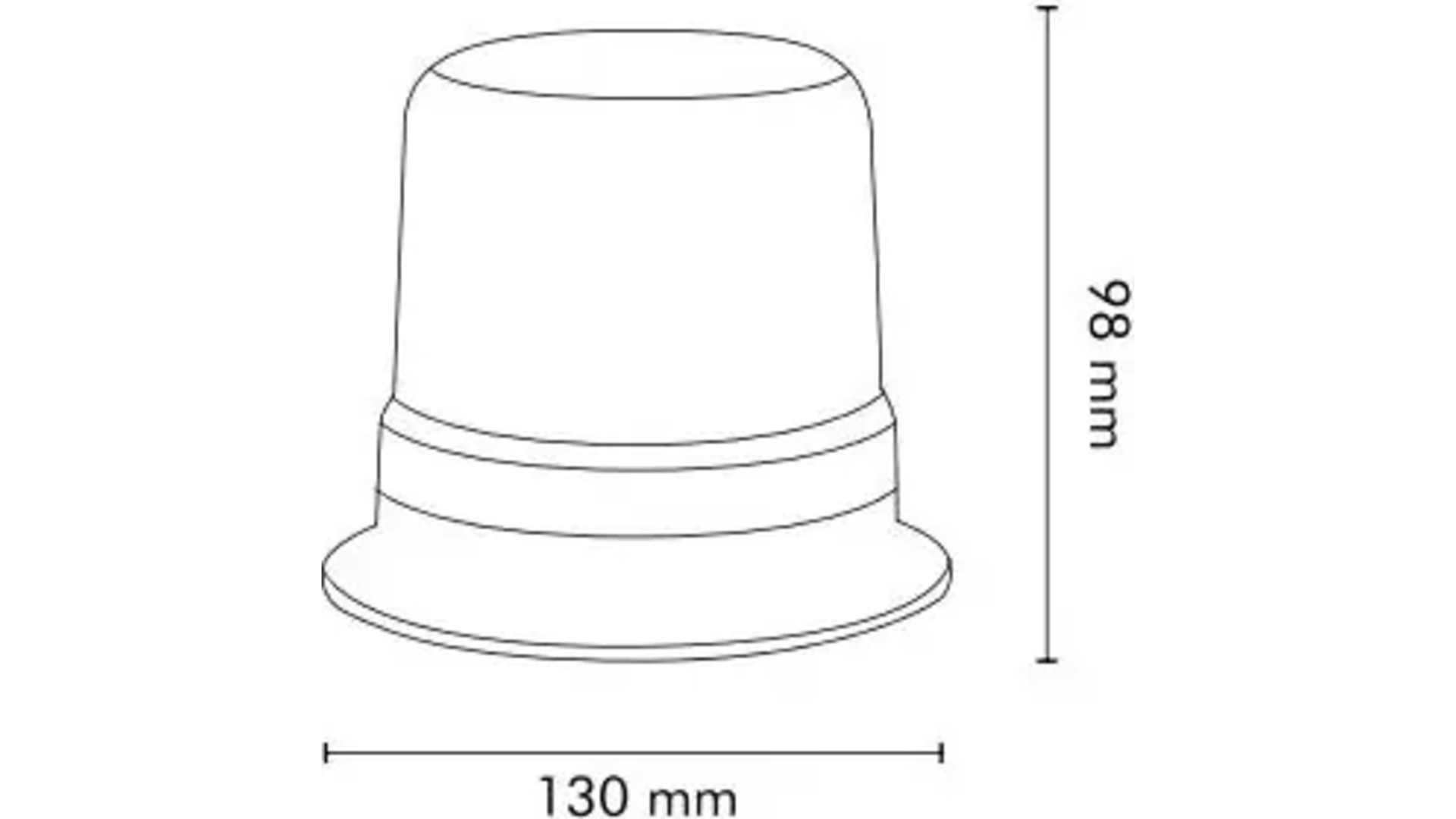 Beacon Lamp 40 X LED Magnet