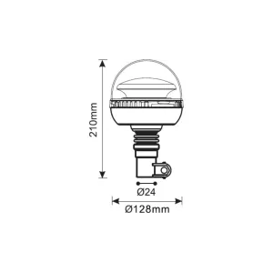 Beacon Lamp LED Flex 12 / 24V R65 R10