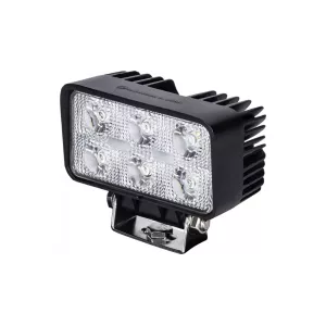 Rechteckige Arbeitsleuchte 6 X LED Flood