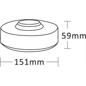 Gyrophare Ufo2 LED Aimant