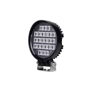 Round Work Lamp 24 X LED With Switch