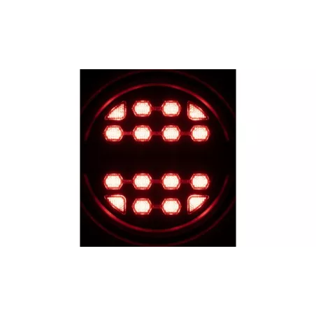 LED-Ring-Rückleuchte Mit Dynamischem Blinker