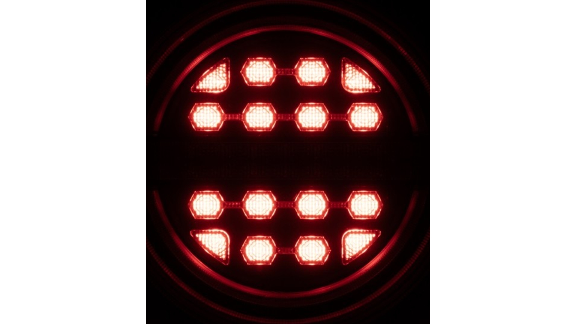 LED-Ring-Rückleuchte Mit Dynamischem Blinker