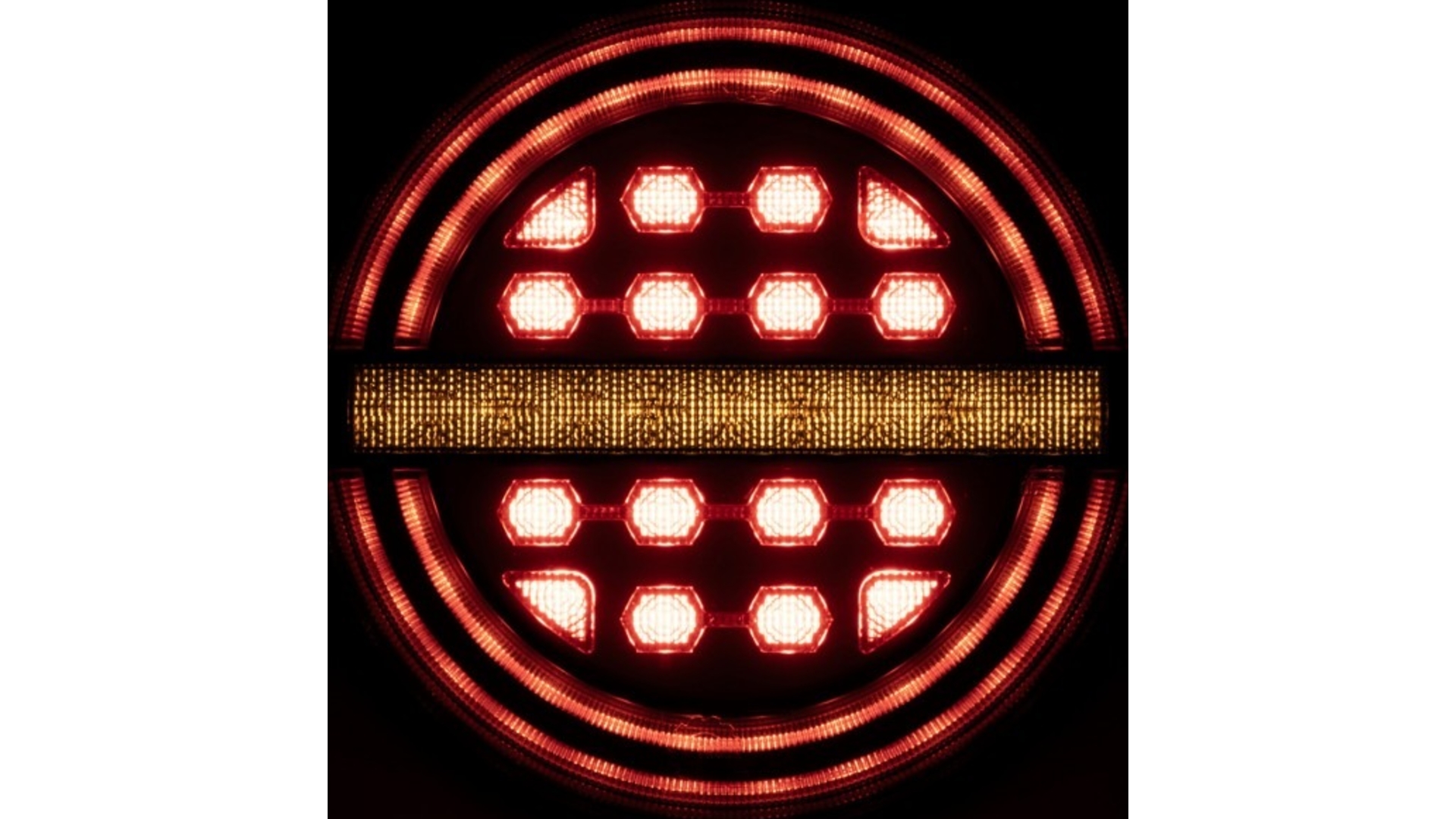 LED-Ring-Rückleuchte Mit Dynamischem Blinker