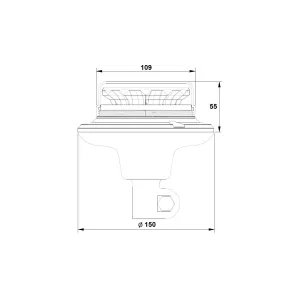 Rotating Beacon Lamp 12 X LED 10W