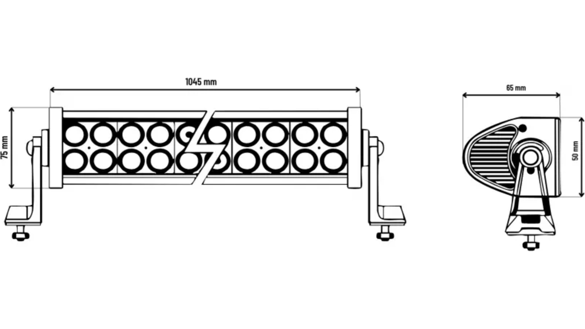 Panneau LED 20 X LED + 72 X Bande LED Avec Connecteur Dt