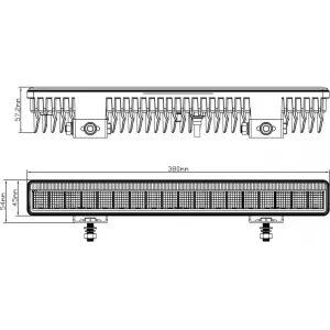Driving Lamp LED + LED Position Light 12 / 24V