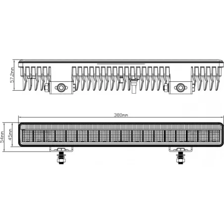 Driving Lamp LED + LED Position Light 12 / 24V
