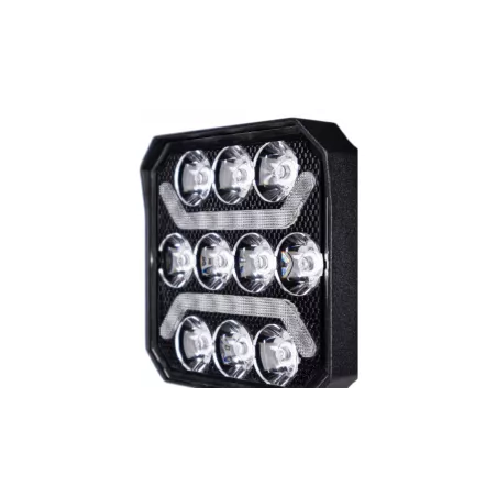 Work Lamp 10 X LED + 2 X LED Strips (White)