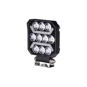 Phare de Travail 10 X LED + 2 X Bandes LED (Orange)