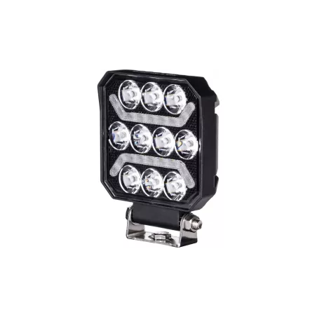 Work Lamp 10 X LED + 2 X LED Strips (Amber)