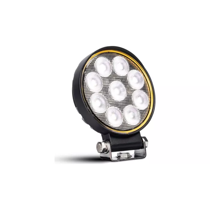 Round Work Lamp 9 X LED Plus