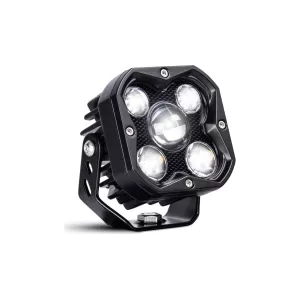 РАБОЧАЯ ФАРА 4 x LED + 1 x LED С ЛИНЗОЙ