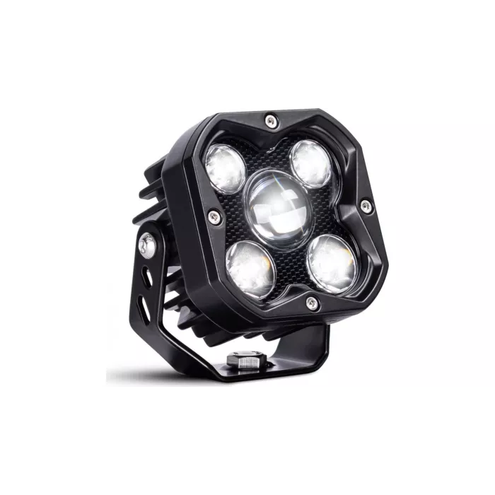 Work Lamp 4 X LED + 1 X LED With Lens