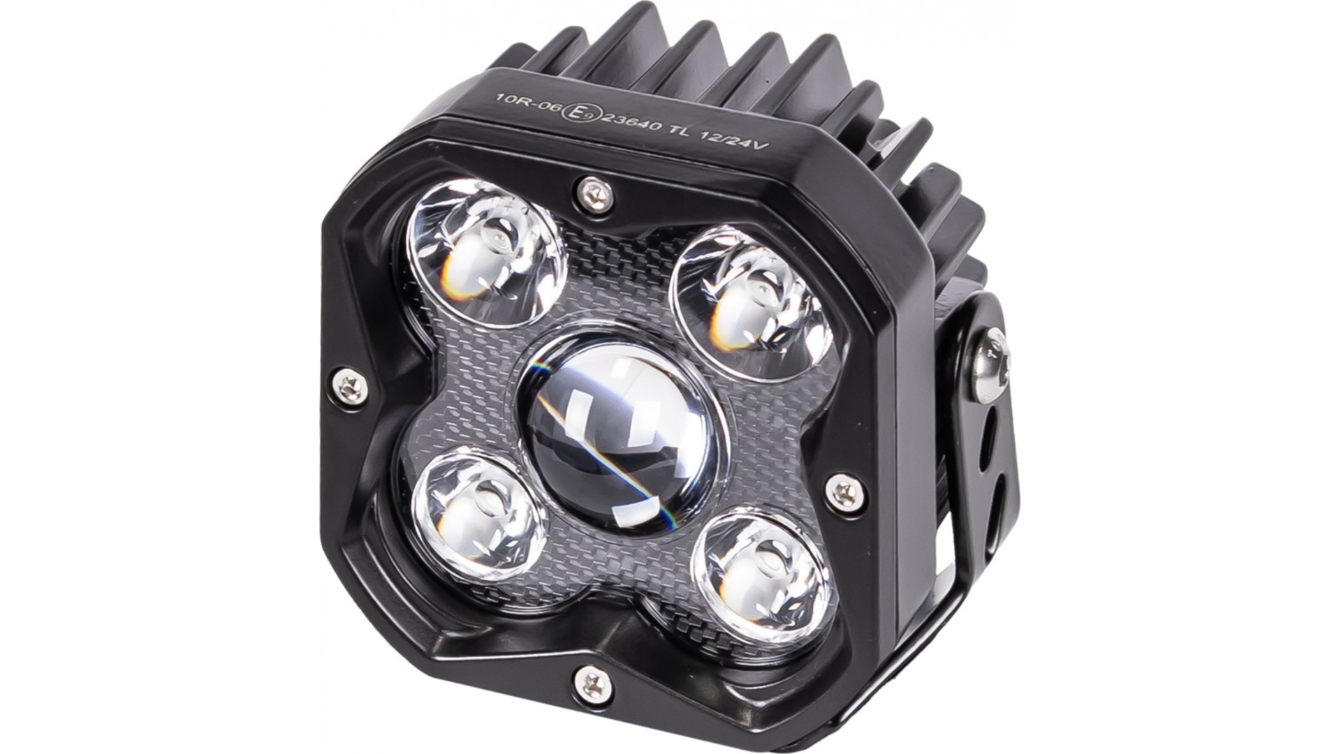 Work Lamp 4 X LED + 1 X LED With Lens