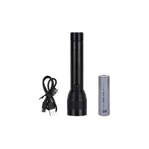 ТАКТИЧЕСКИЙ ФОНАРЬ LED Xpg 10W 300lm Usb-c АККУМУЛЯТОРНЫЙ, 5 РЕЖИМОВ СВЕЧЕНИЯ