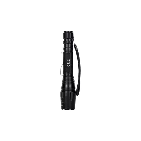 ТАКТИЧЕСКИЙ ФОНАРЬ LED T6 10W 300lm USB АККУМУЛЯТОРНЫЙ, 6 РЕЖИМОВ СВЕЧЕНИЯ