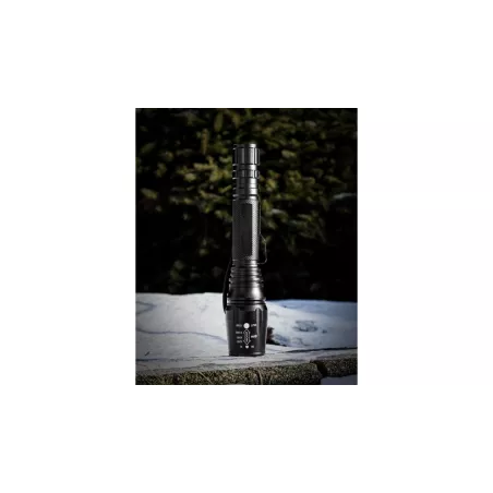 ТАКТИЧЕСКИЙ ФОНАРЬ LED T6 10W 300lm USB АККУМУЛЯТОРНЫЙ, 6 РЕЖИМОВ СВЕЧЕНИЯ