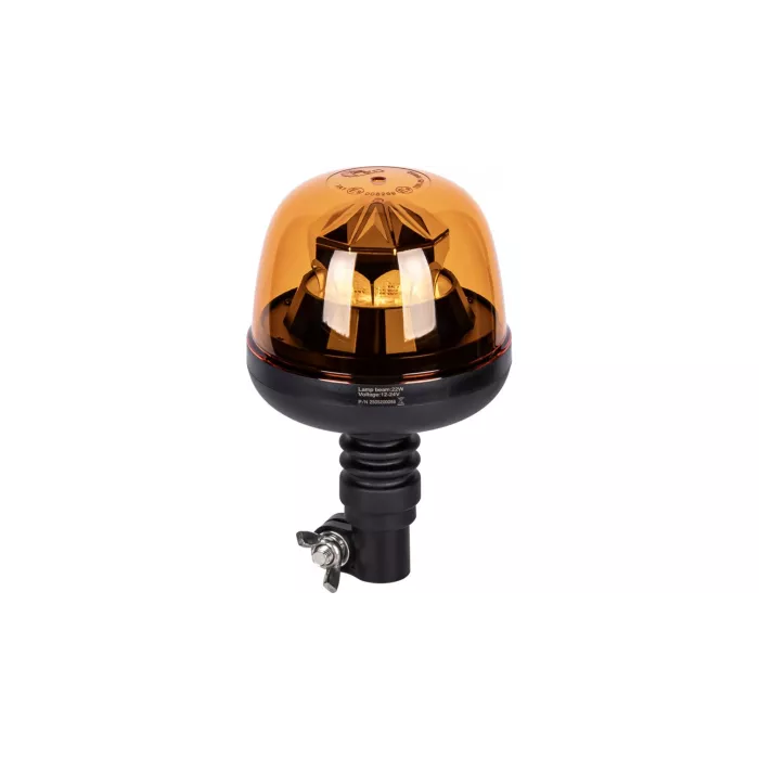 Beacon Lamp 10 X LED 22W Pole Mount, 7 Flash Modes