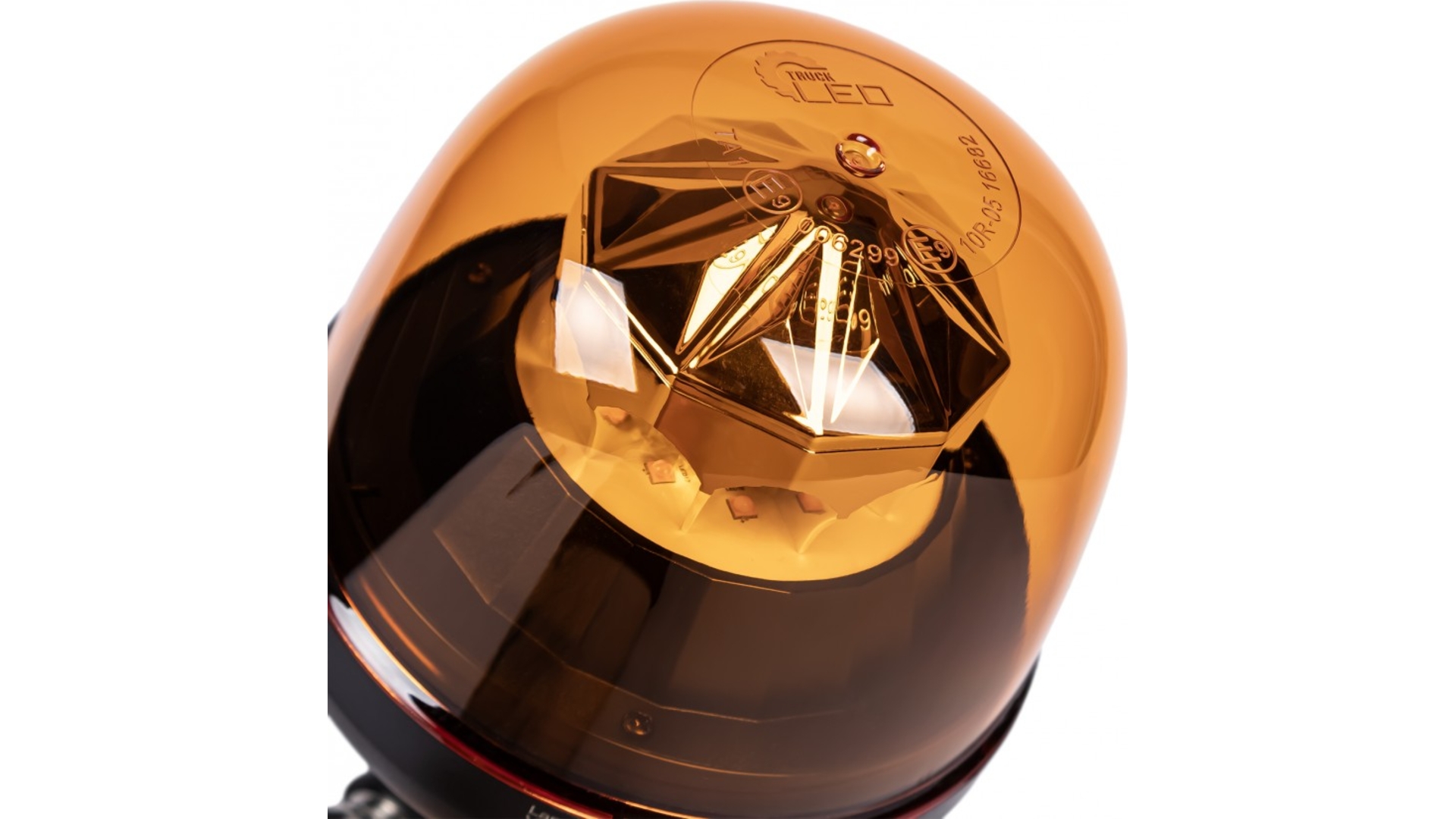 Gyrophare 10 X LED 22W Montage Sur Tige, 7 Modes de Clignotement