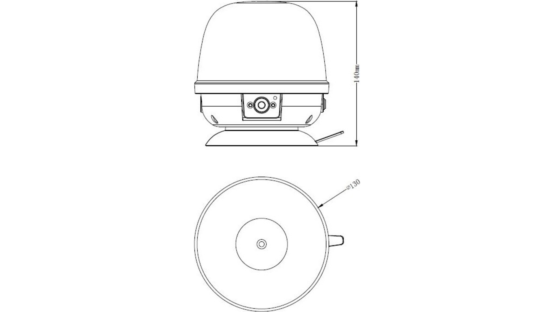 Lampa Błyskowa 10 X LED 15W Magnes, Bezprzewodowa