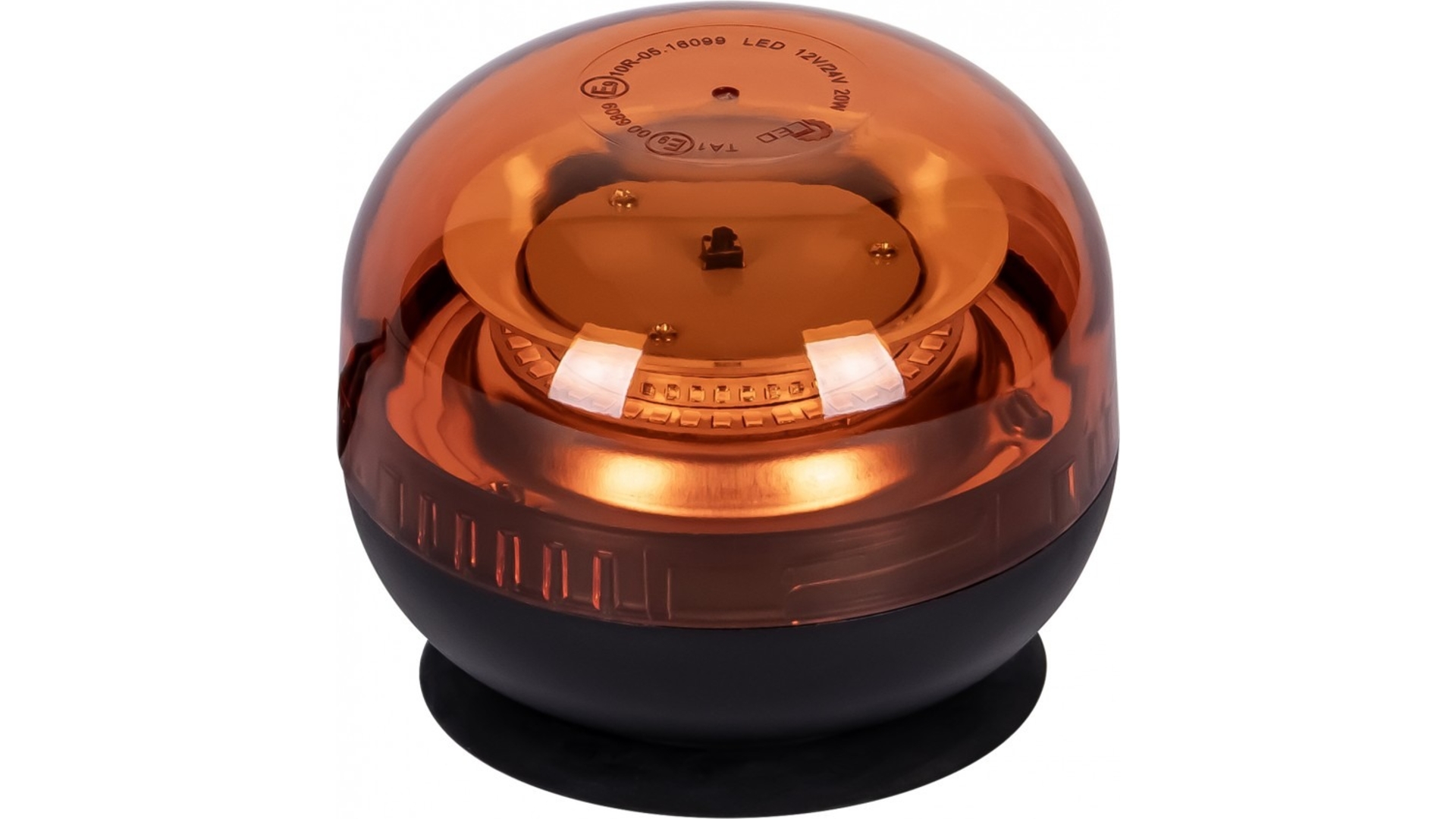 Beacon Lamp Smooth 45 X LED Magnet, 2 Flash Modes, Cigarette Lighter Plug