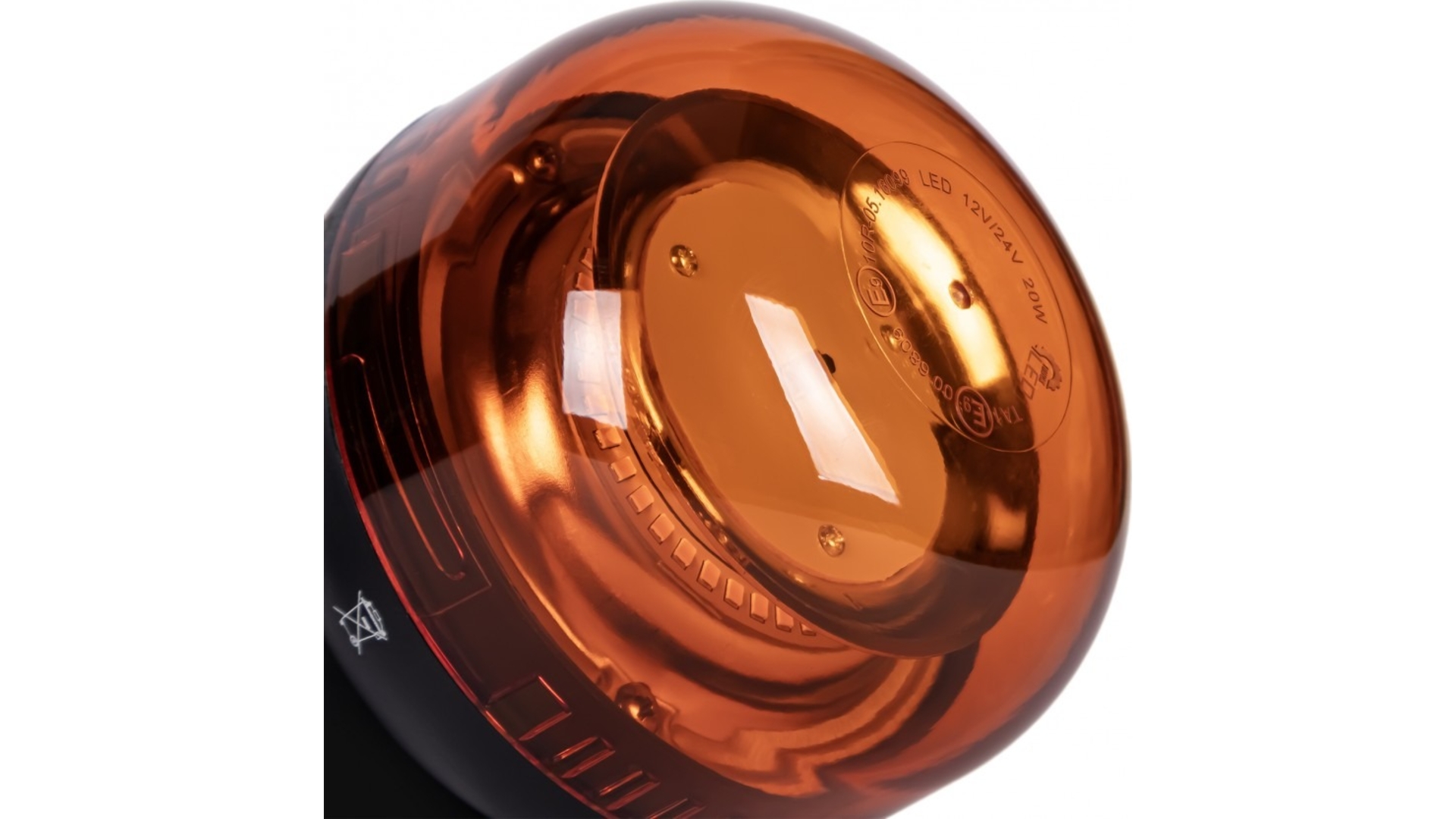 Beacon Lamp Smooth 45 X LED Magnet, 2 Flash Modes, Cigarette Lighter Plug