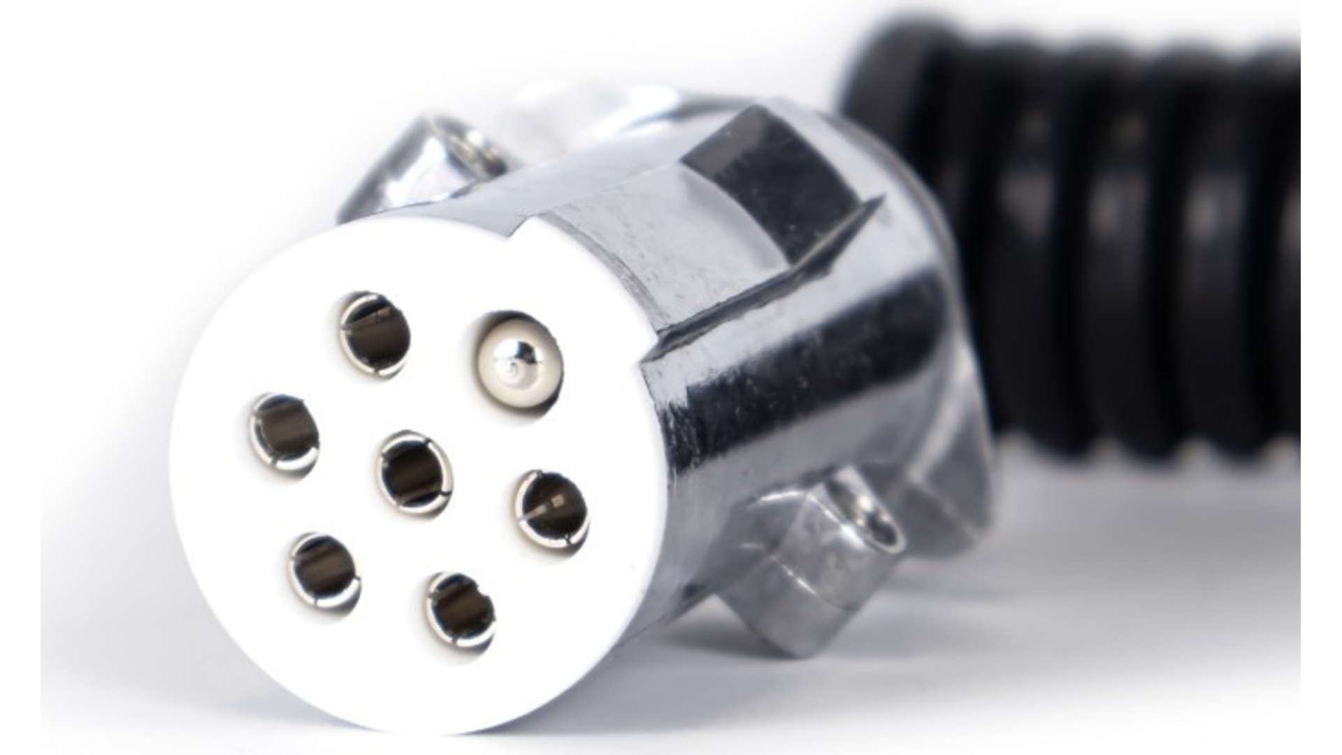 Cable Eléctrico Espiral con Clavijas S 5m