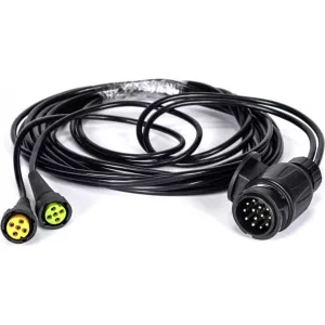 BAJONETTKABEL 2x5 MIT 13-PIN-STECKER 3,5M