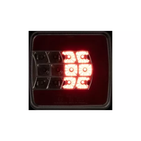 ЗАДНИЙ ФОНАРЬ LED 25 12 / 24V ЛЕВ.