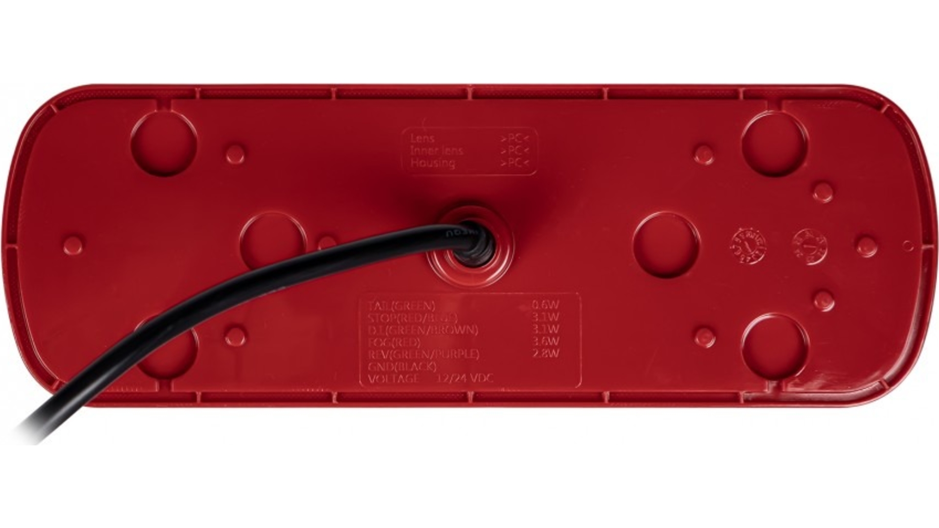 Tail Lamp LED 12 / 24V With Dynamic Indicator