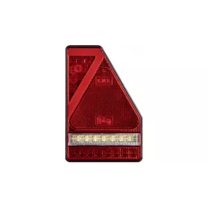 Piloto Trasero LED 5 Funciones con Triángulo Dch