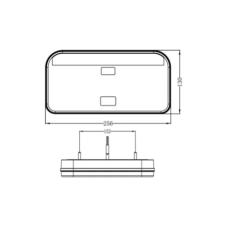 Tail Lamp LED 7-function With Triangle And Fog Light RH