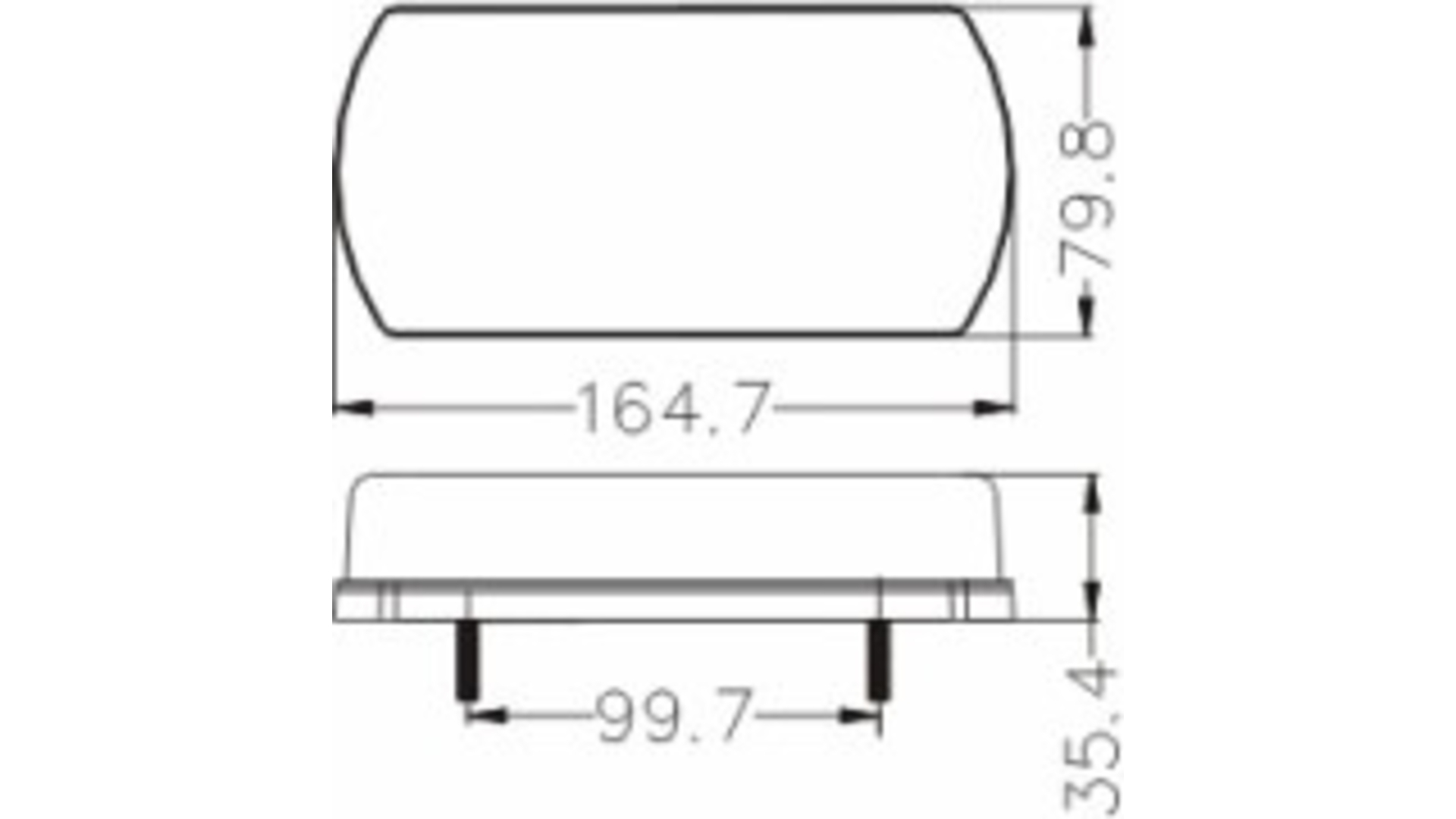 Piloto Trasero 15 X LED 12 / 24V Dch