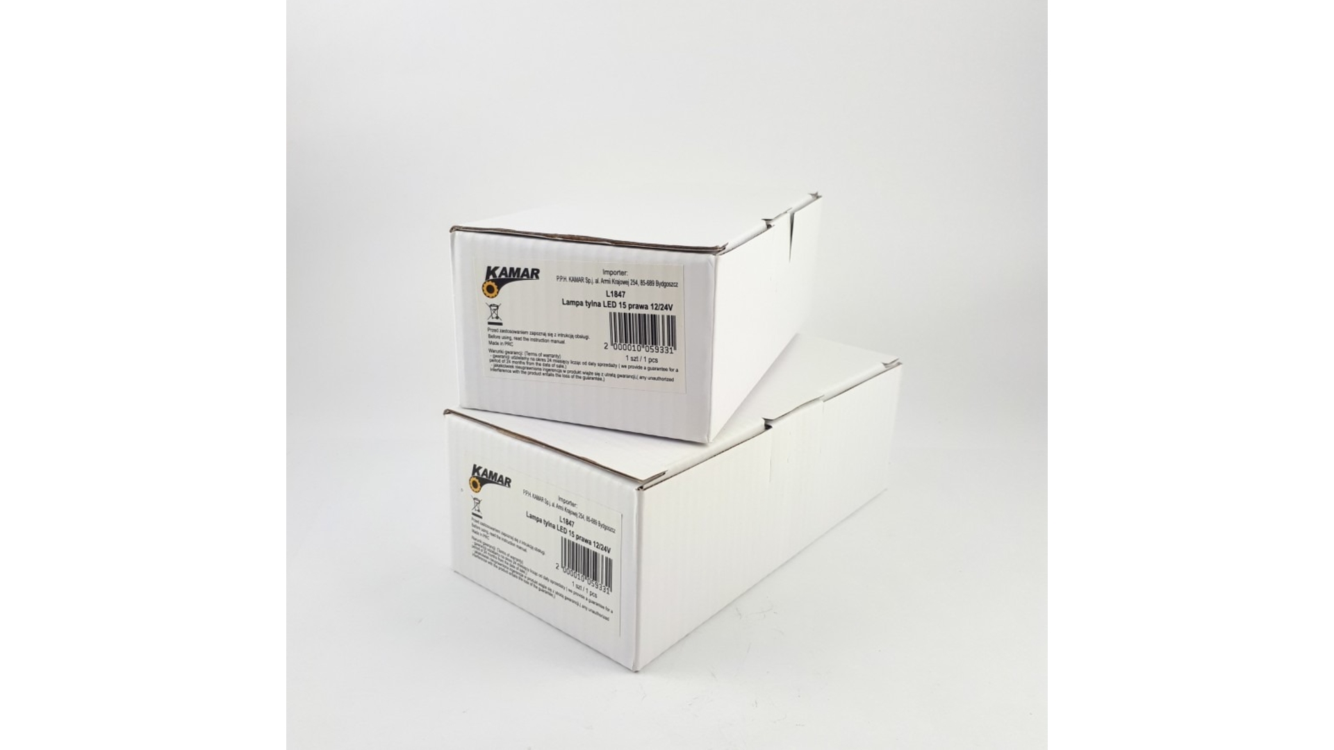 Piloto Trasero 15 X LED 12 / 24V Dch