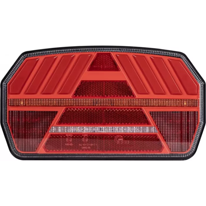 Rückleuchte LED 12 / 24V Mit Dreieck Rechts
