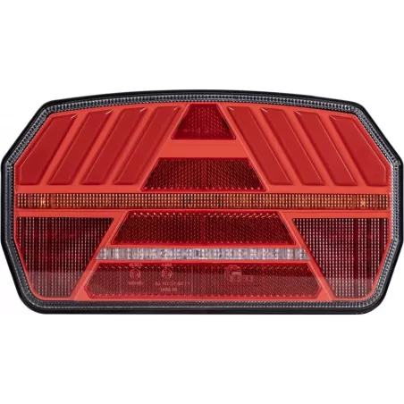 Piloto Trasero LED 12 / 24V con Triángulo Dch