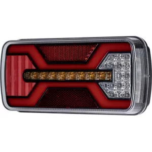 Rückleuchte LED X-Spider 1 Positionslicht / Stopp Und Nebelleuchte Mit Bajonettanschluss