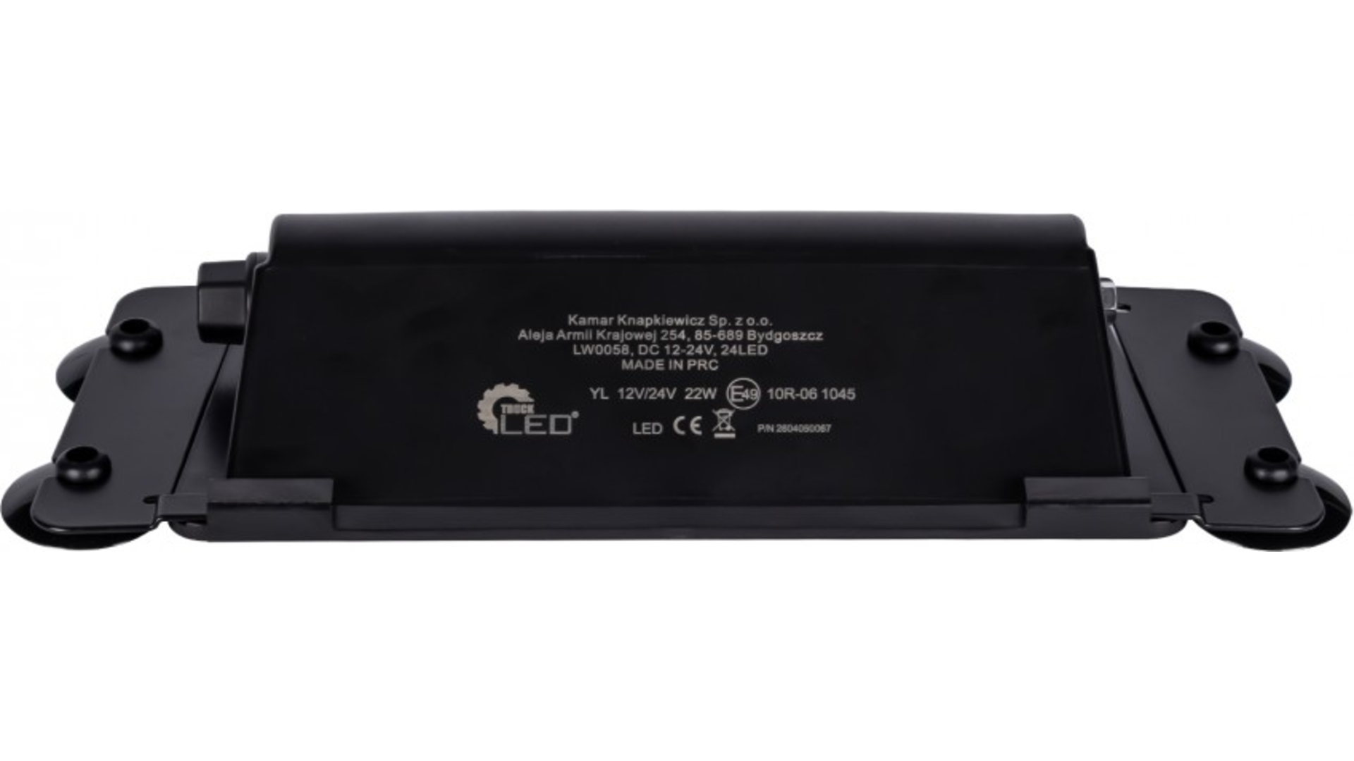 Lámpara Estroboscópica con Ventosas 332x116x76 (LED, Verde)