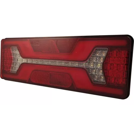 ЗАДНИЙ ФОНАРЬ 140 X LED 12 / 24V С ТРЕУГОЛЬНИКОМ ПРАВ.