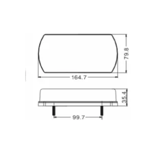 Rückleuchte 27 X LED 12 / 24V Rechts