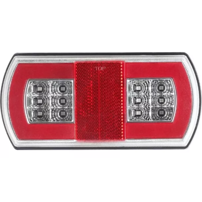 ЗАДНИЙ ФОНАРЬ 27 X LED 12 / 24V ЛЕВ.