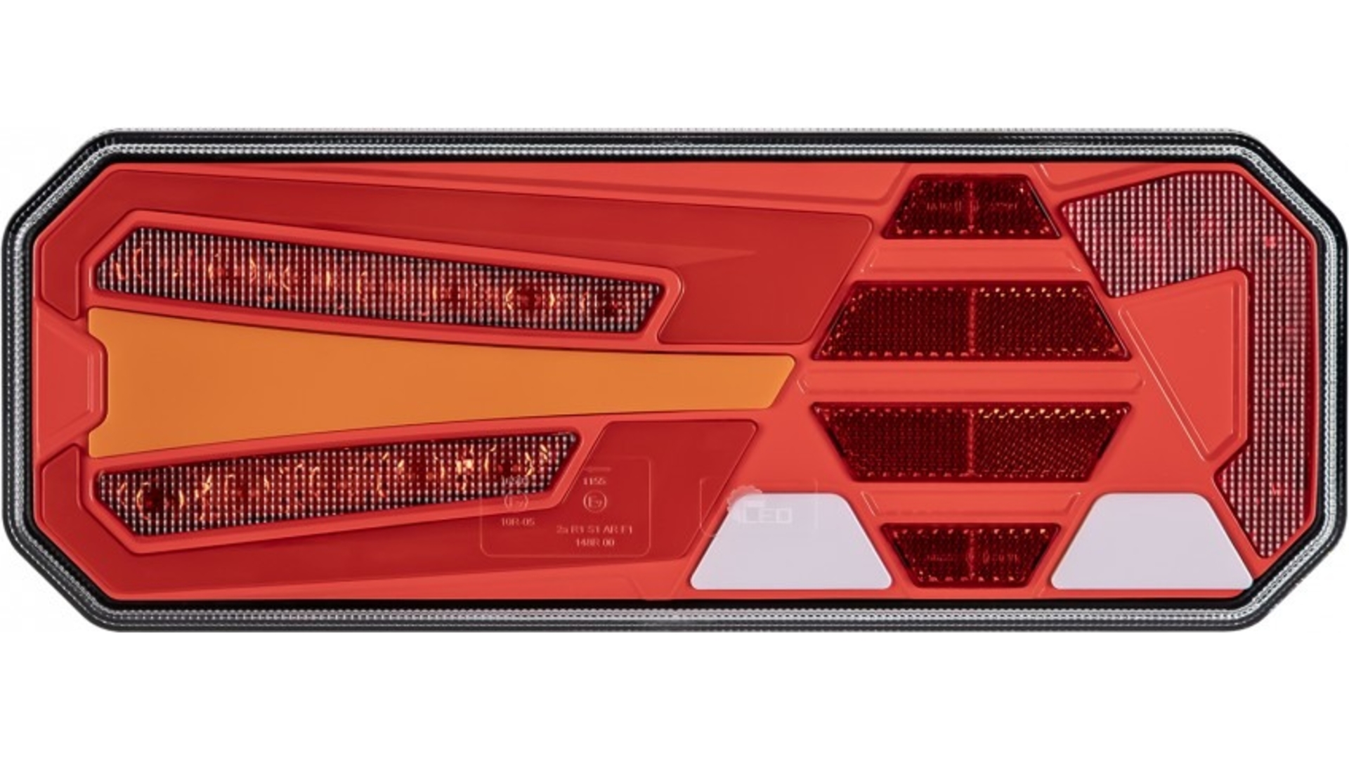 Piloto Trasero LED 12 / 24V con Reflector Izq
