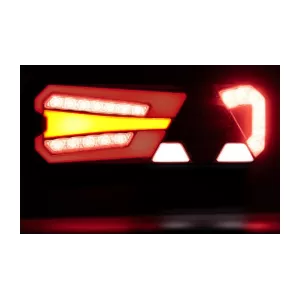 Piloto Trasero LED 12 / 24V con Reflector Izq