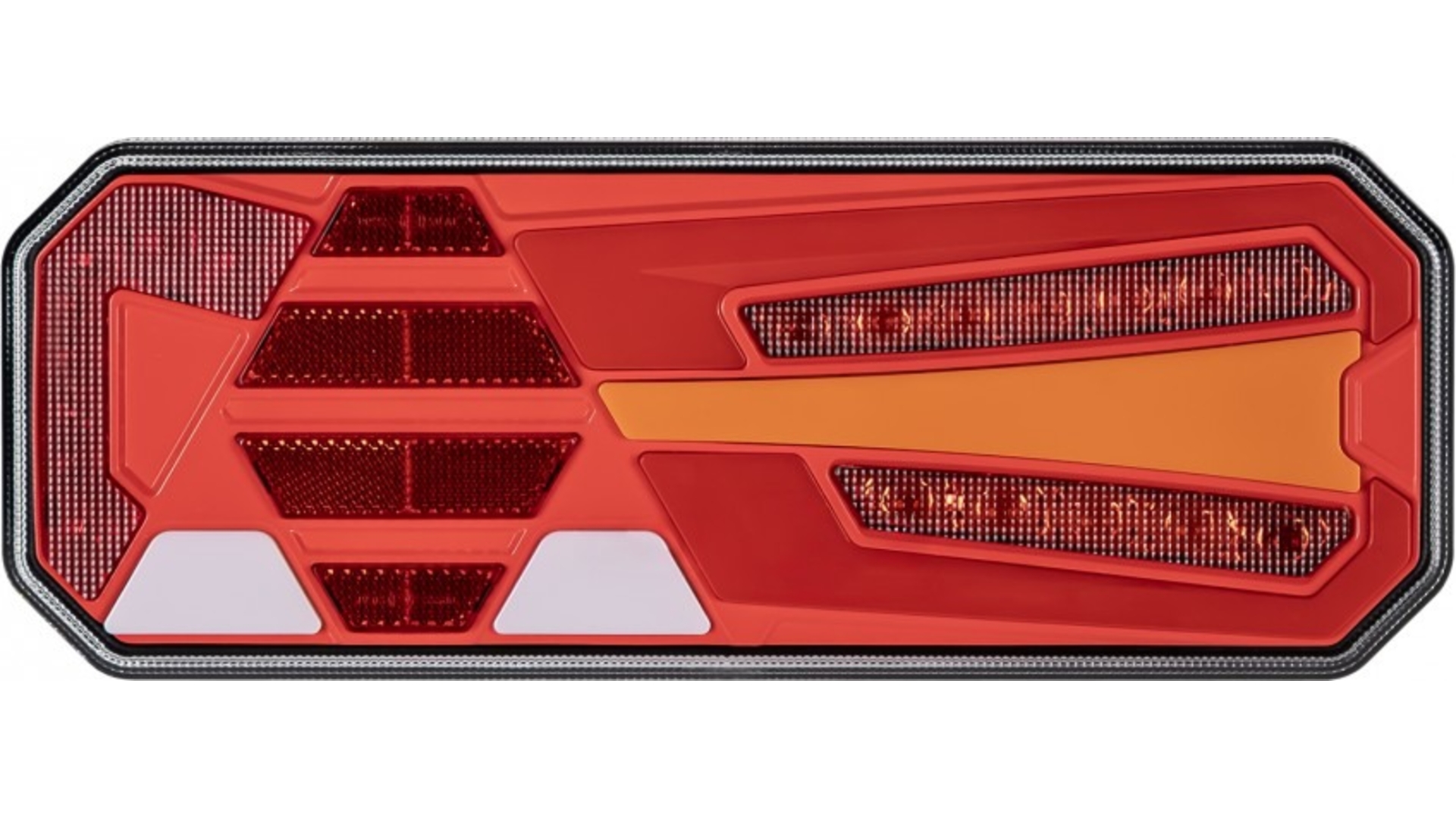 Rückleuchte LED 12 / 24V Mit Reflektor Rechts